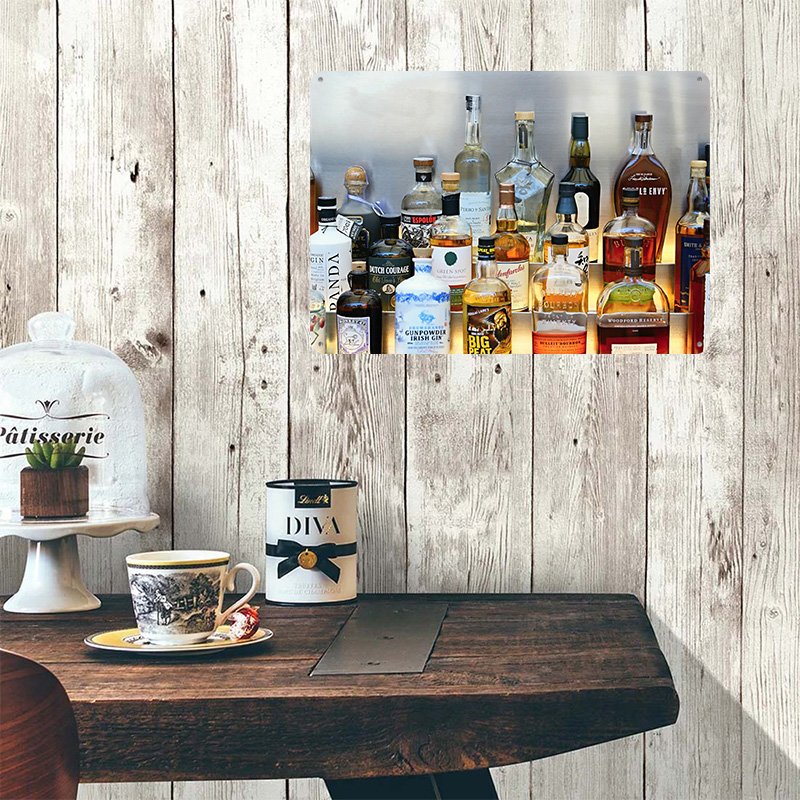 Liquor Bottle Collection Poste - Vintage Collectible Liquor Bottles ulasan dan harga